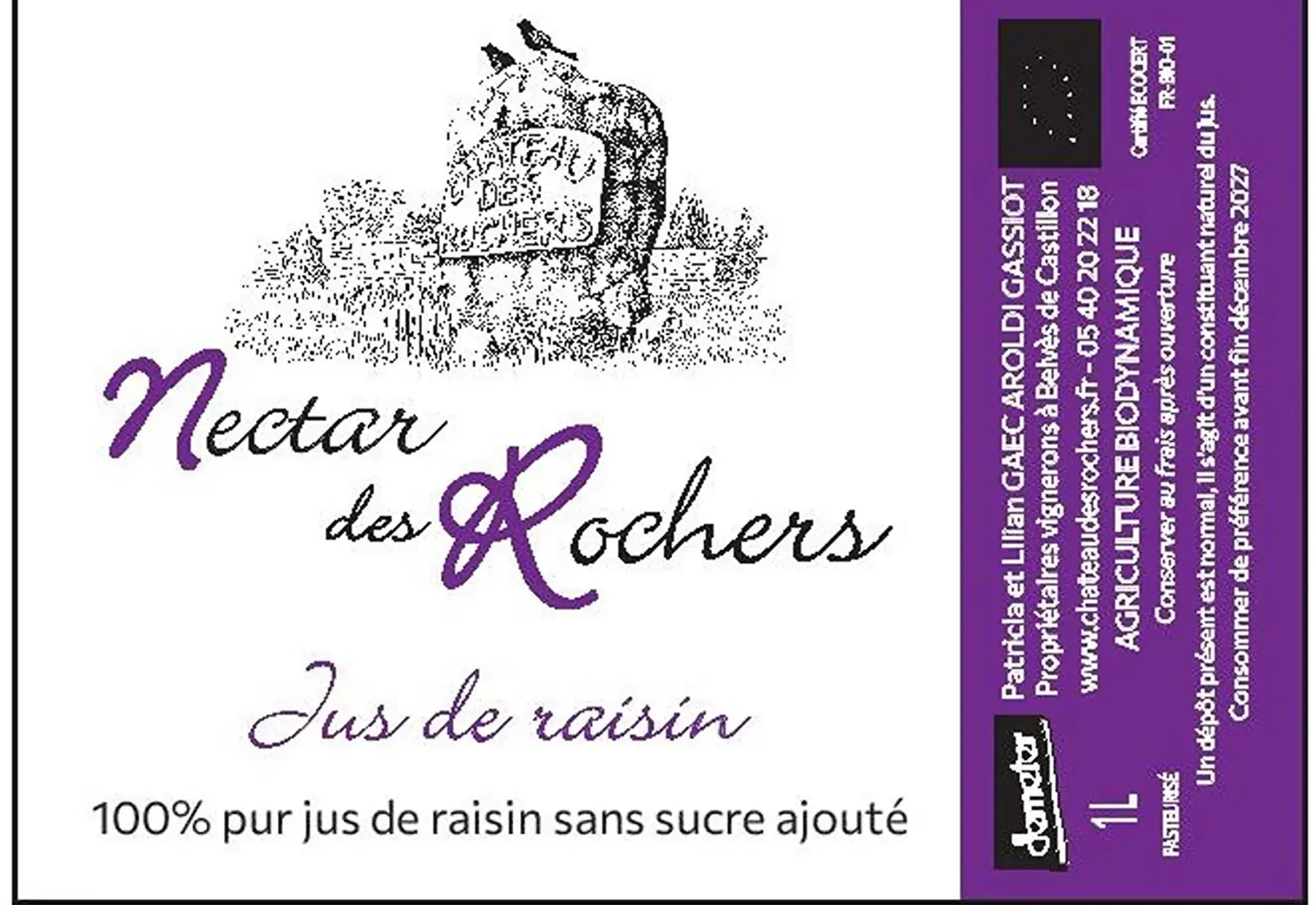 château des rochers jus