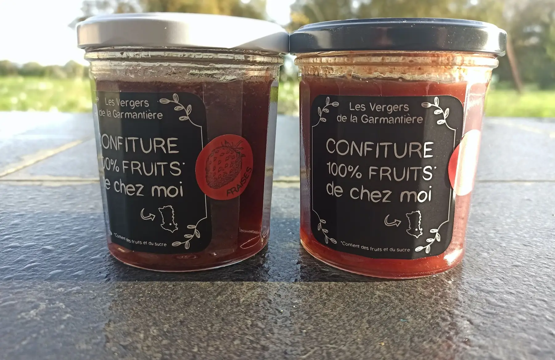 confiture de fraises