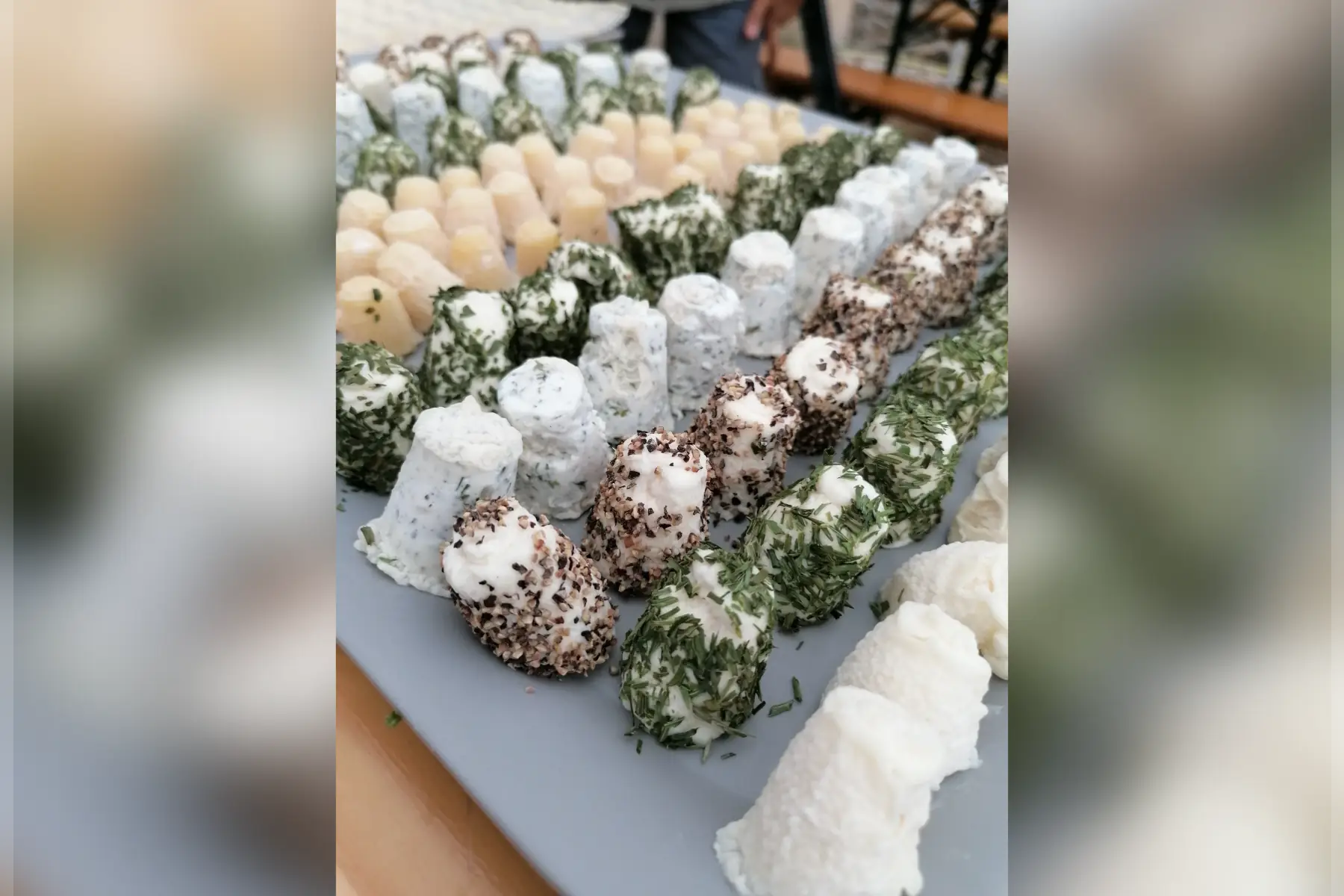 bouchons apéritif, plateau de 8