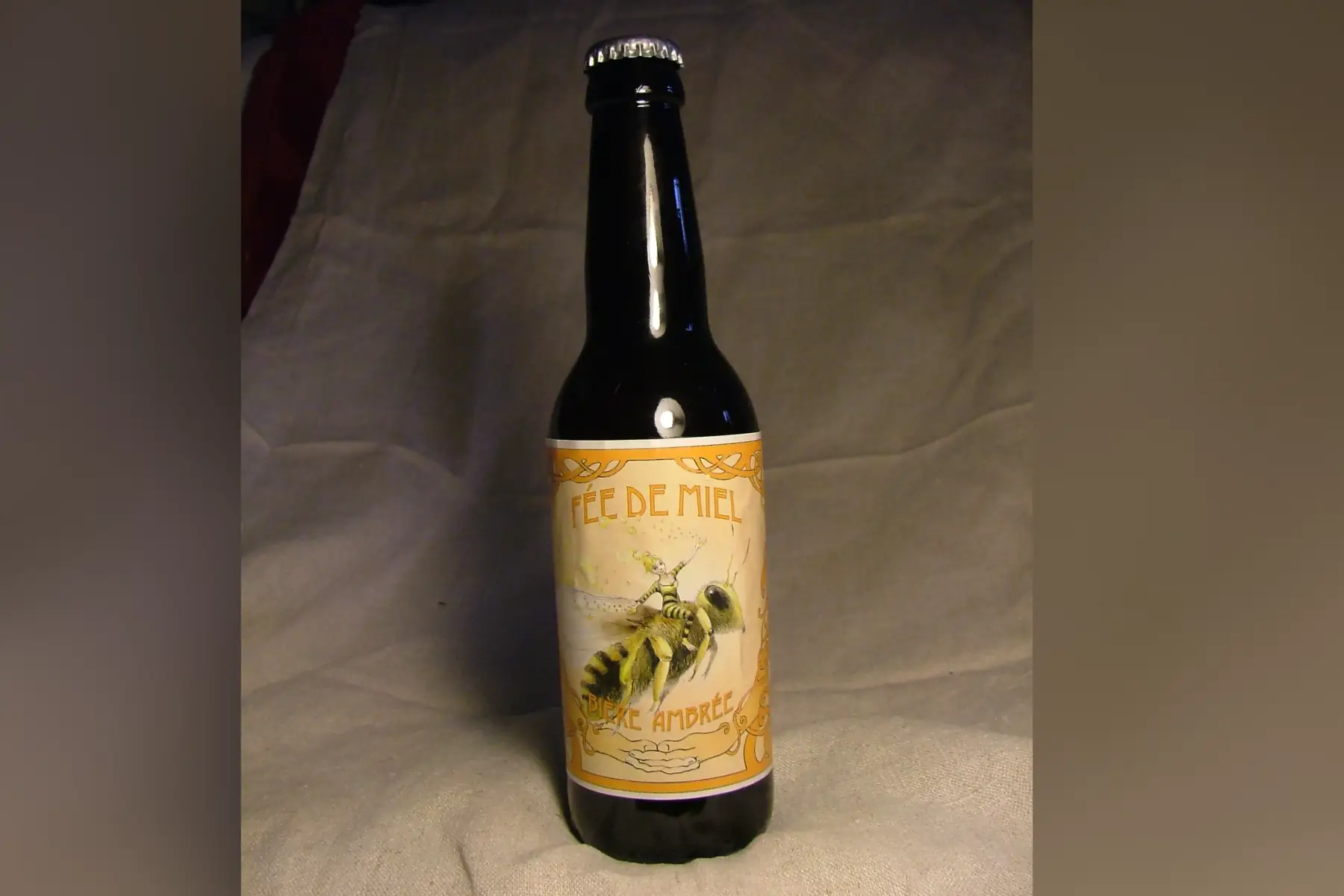 fée de miel - bière ambrée au miel