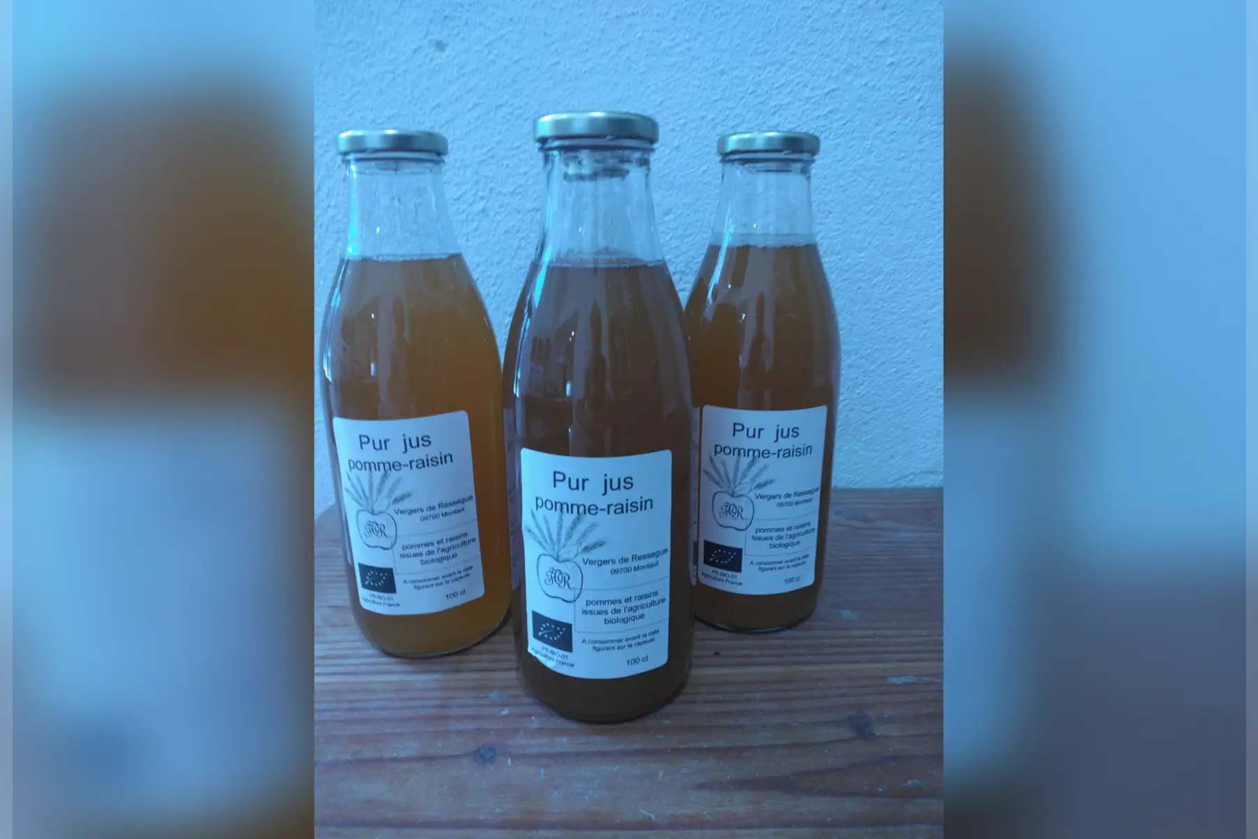 Jus Pomme/raisin