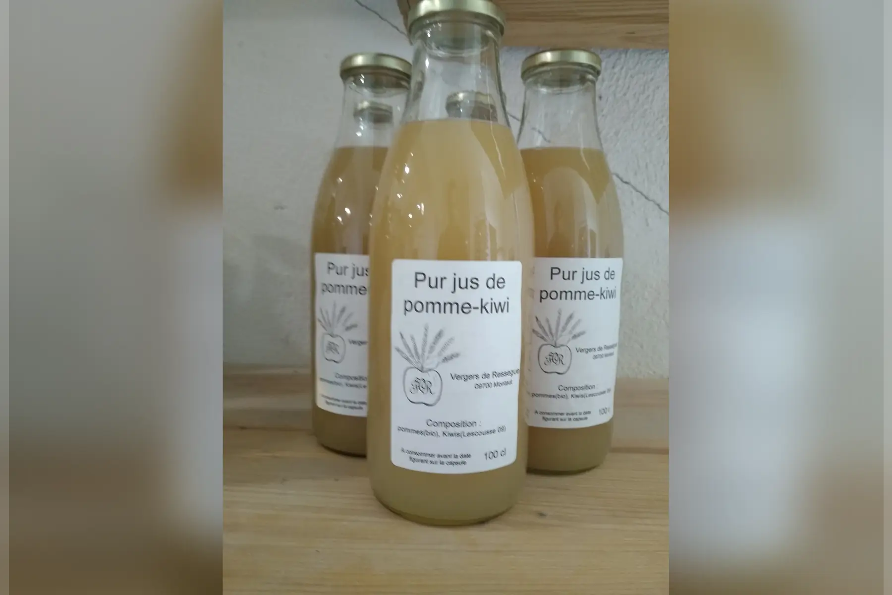 jus de pomme/kiwi