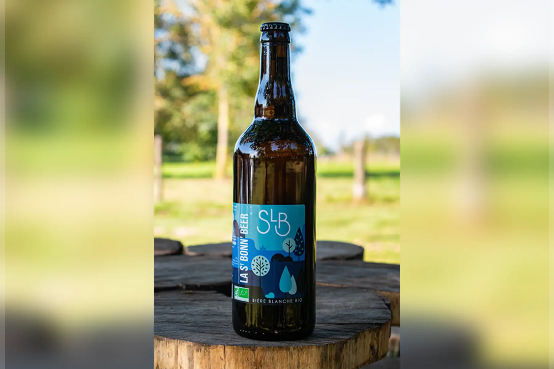 bière blanche la stbonn'beer (75cl)