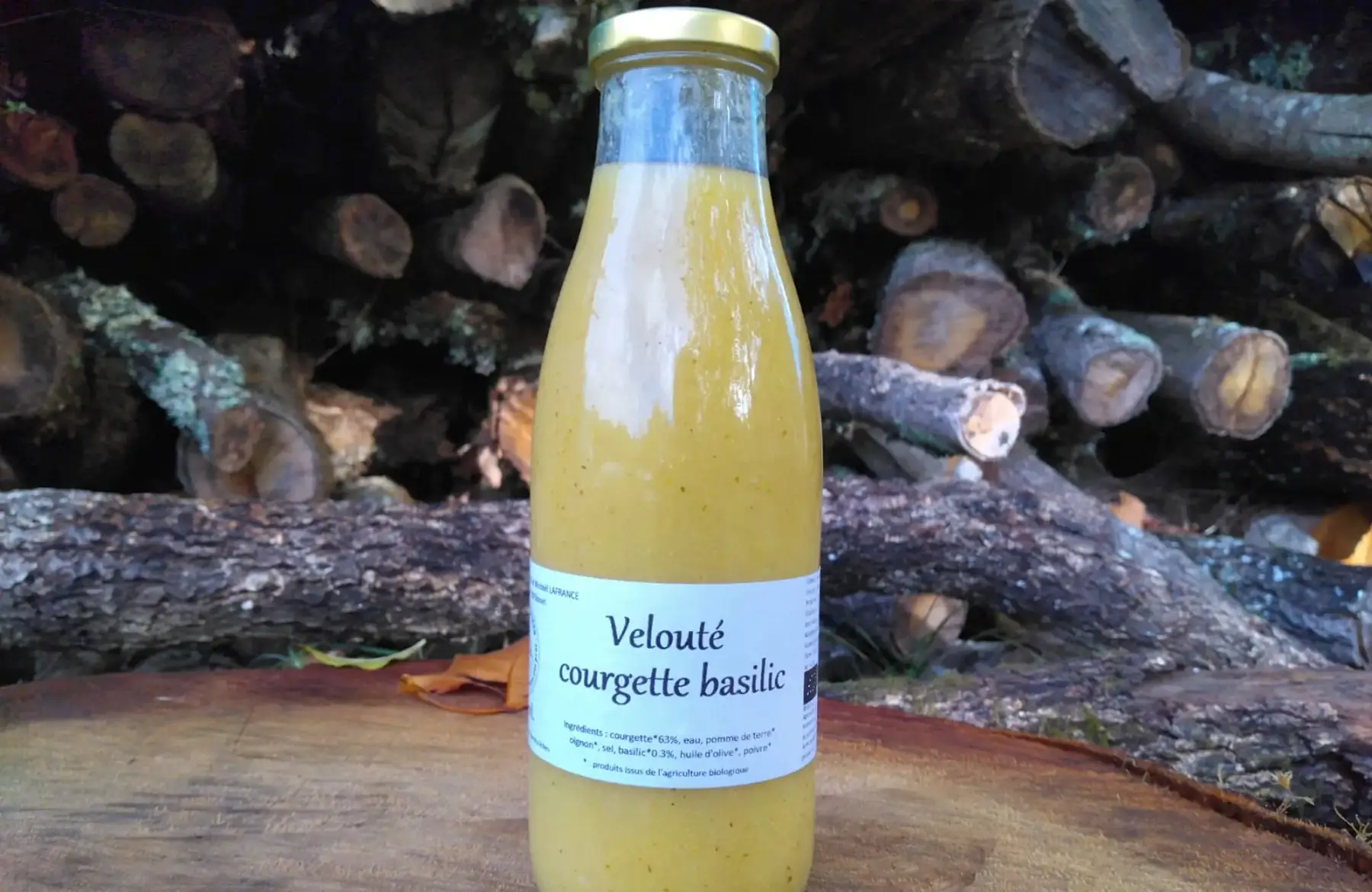 velouté courgette basilic