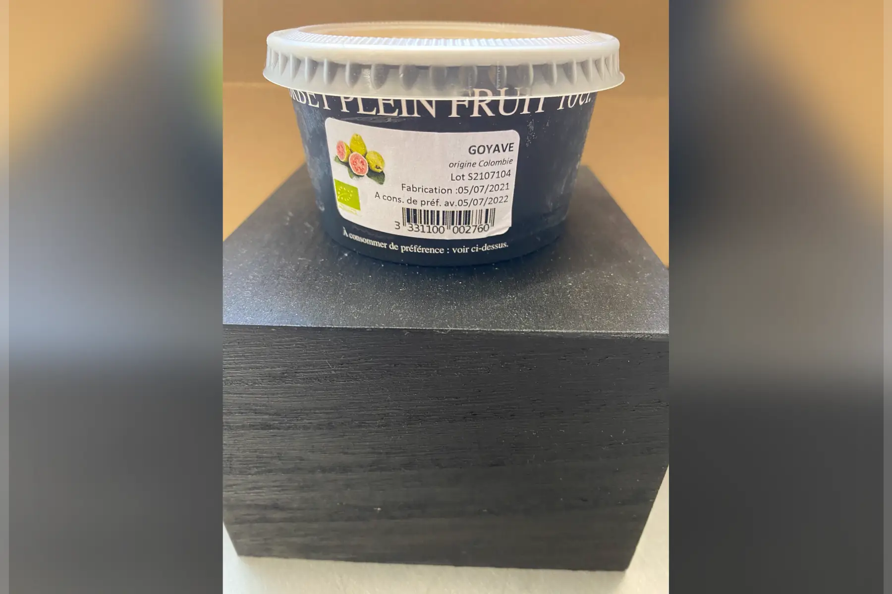 sorbet plein fruit goyave 10 cl