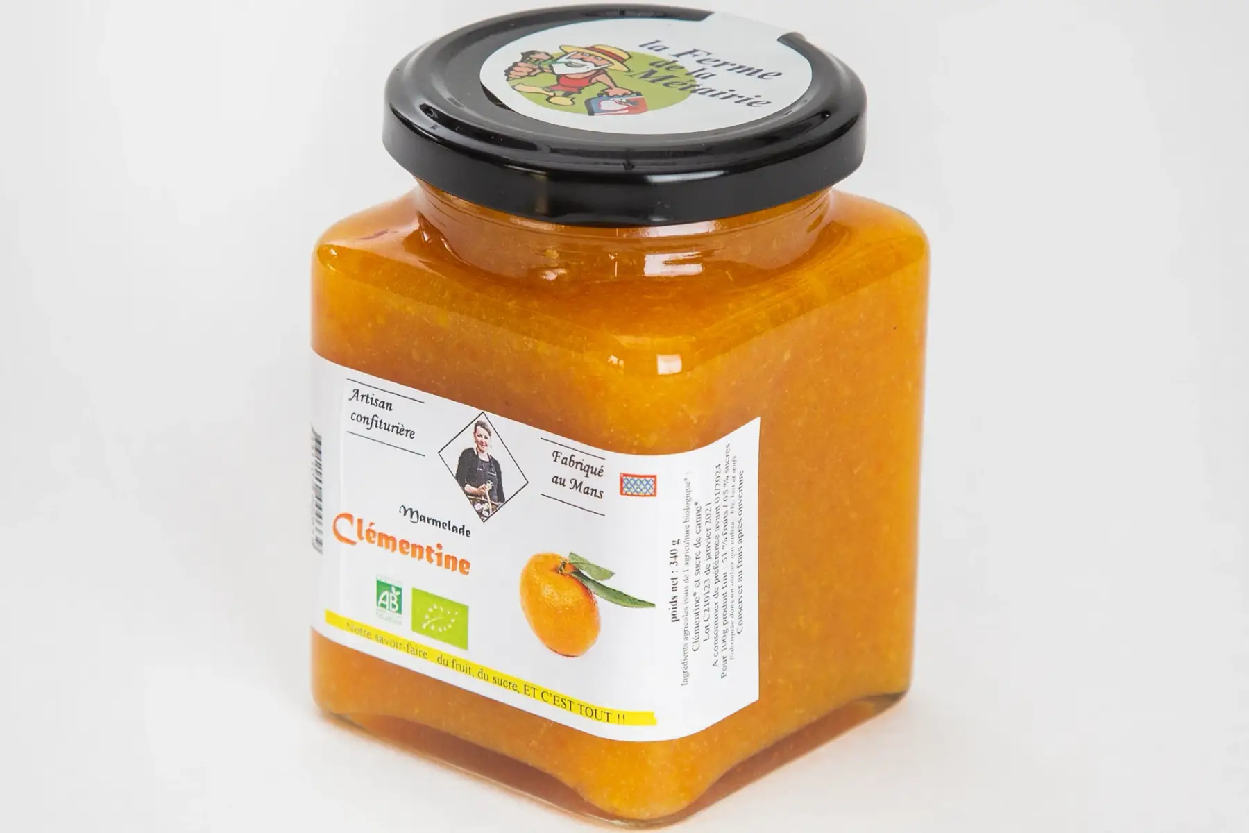 marmelade clementine 330g