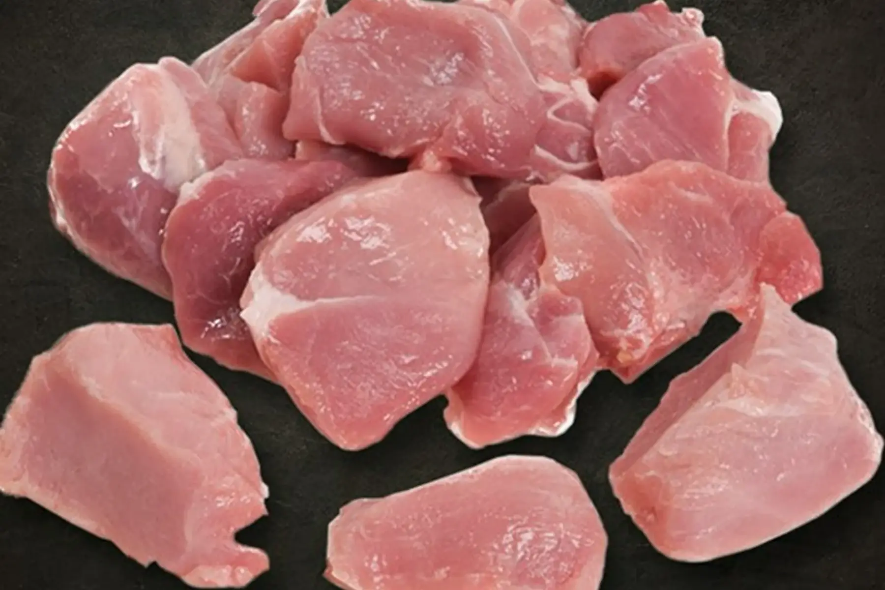 viande de porc à brochette - 500 gr