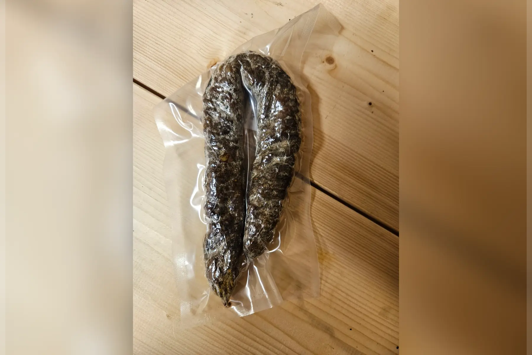 saucisse de foie sèche