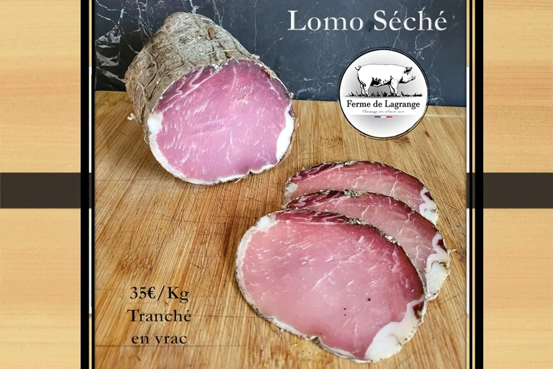 lomo séché tranché - vrac tranché