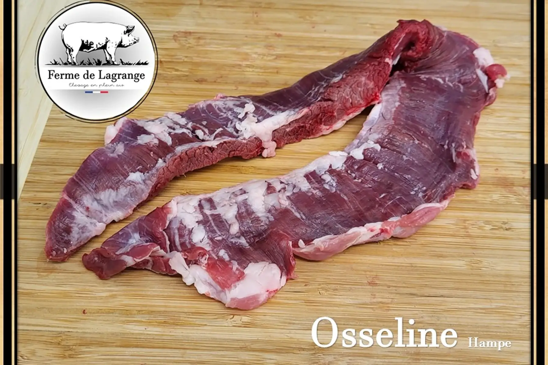 hampe (osseline) de porc à griller