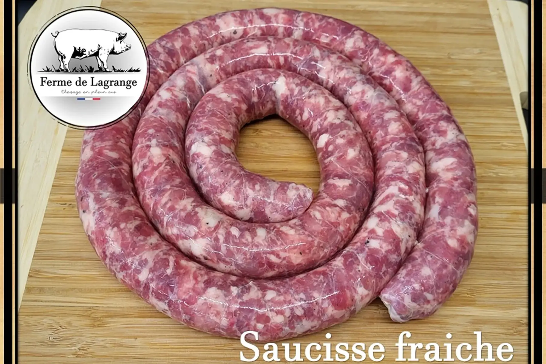 saucisse fraiche - sous vide