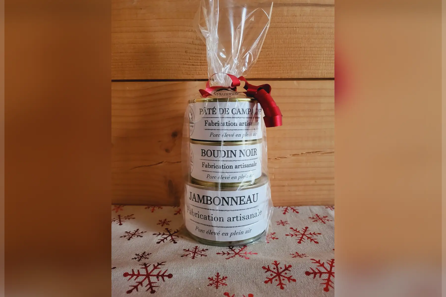 coffret de noël 3 conserves