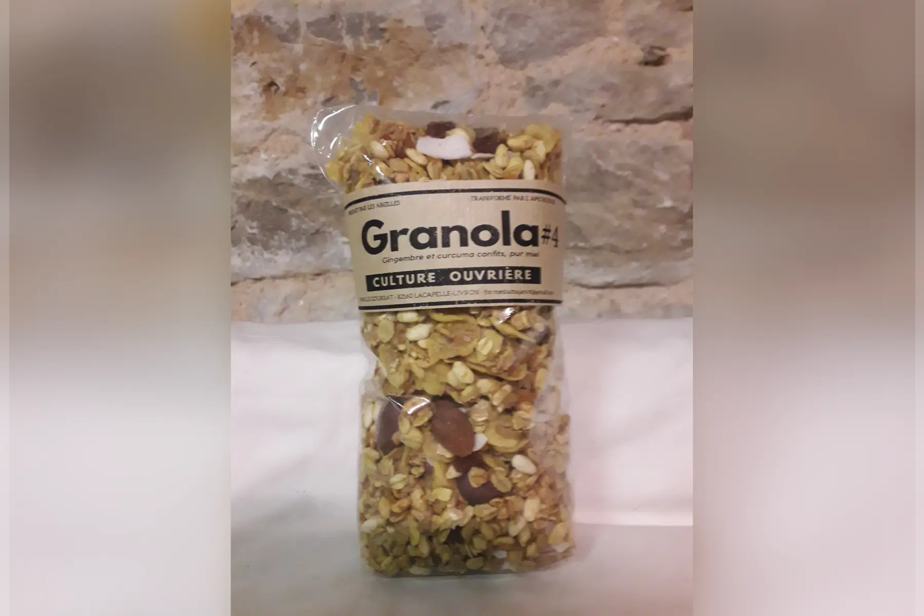 granola pur miel gingembre curcuma - 300g