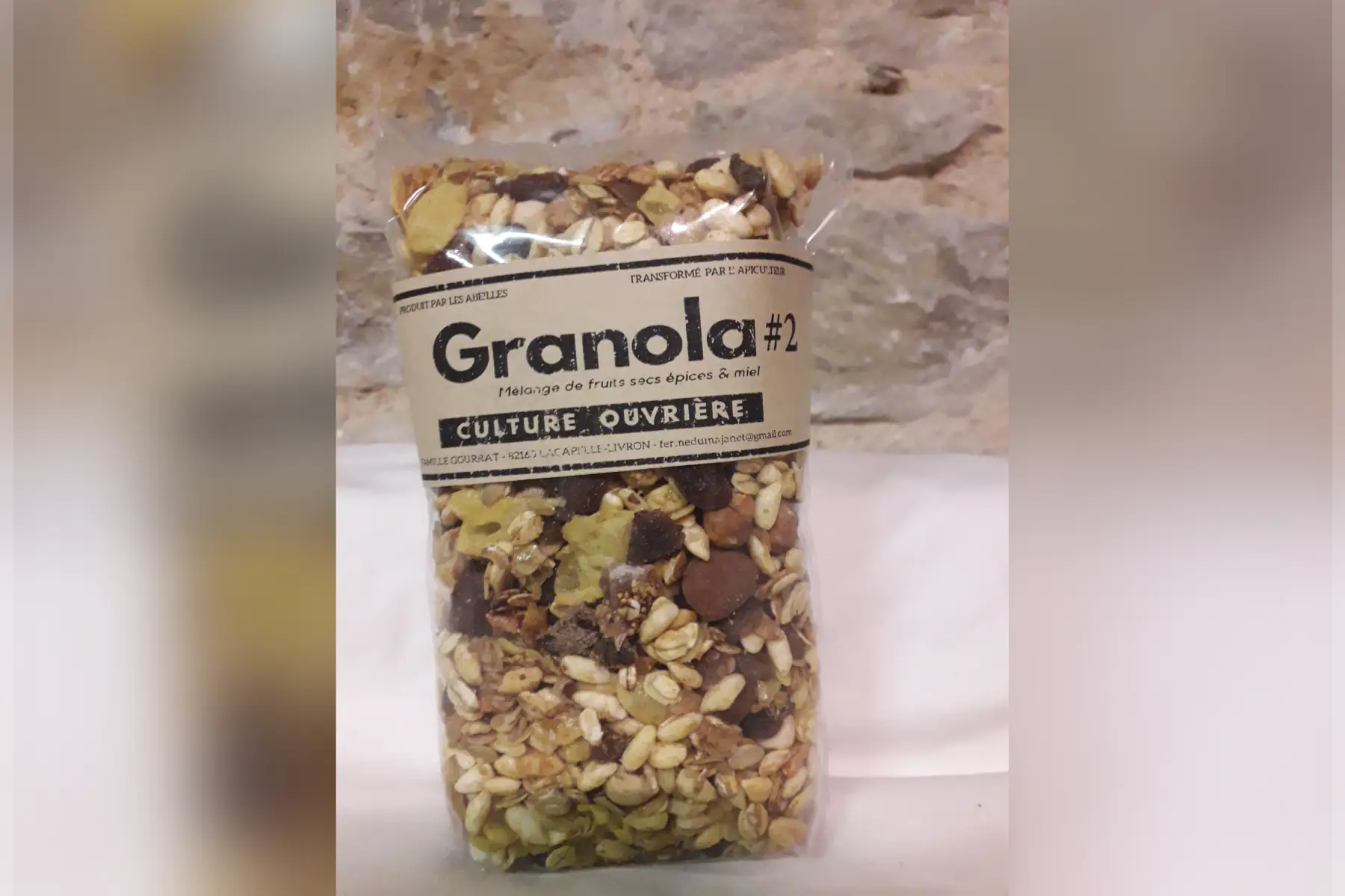 granola pur miel fruits secs - 300g