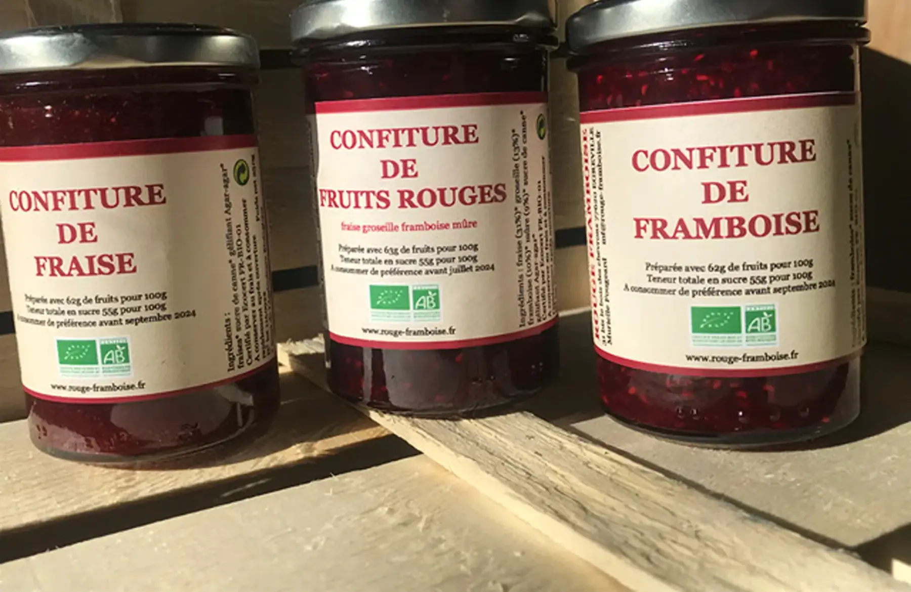 confiture de framboise