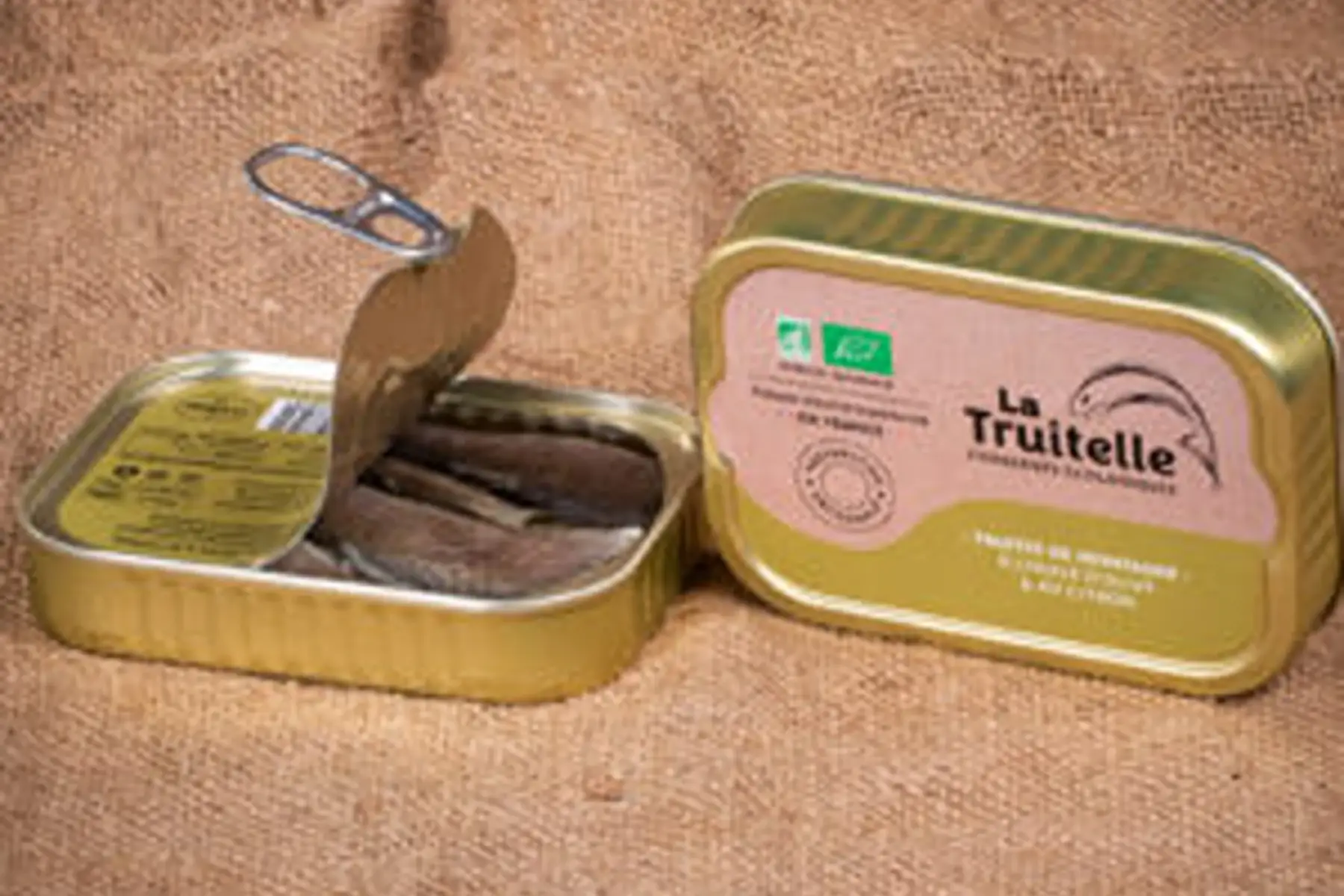 16-truitelles bio à l'huile d'olive et citron