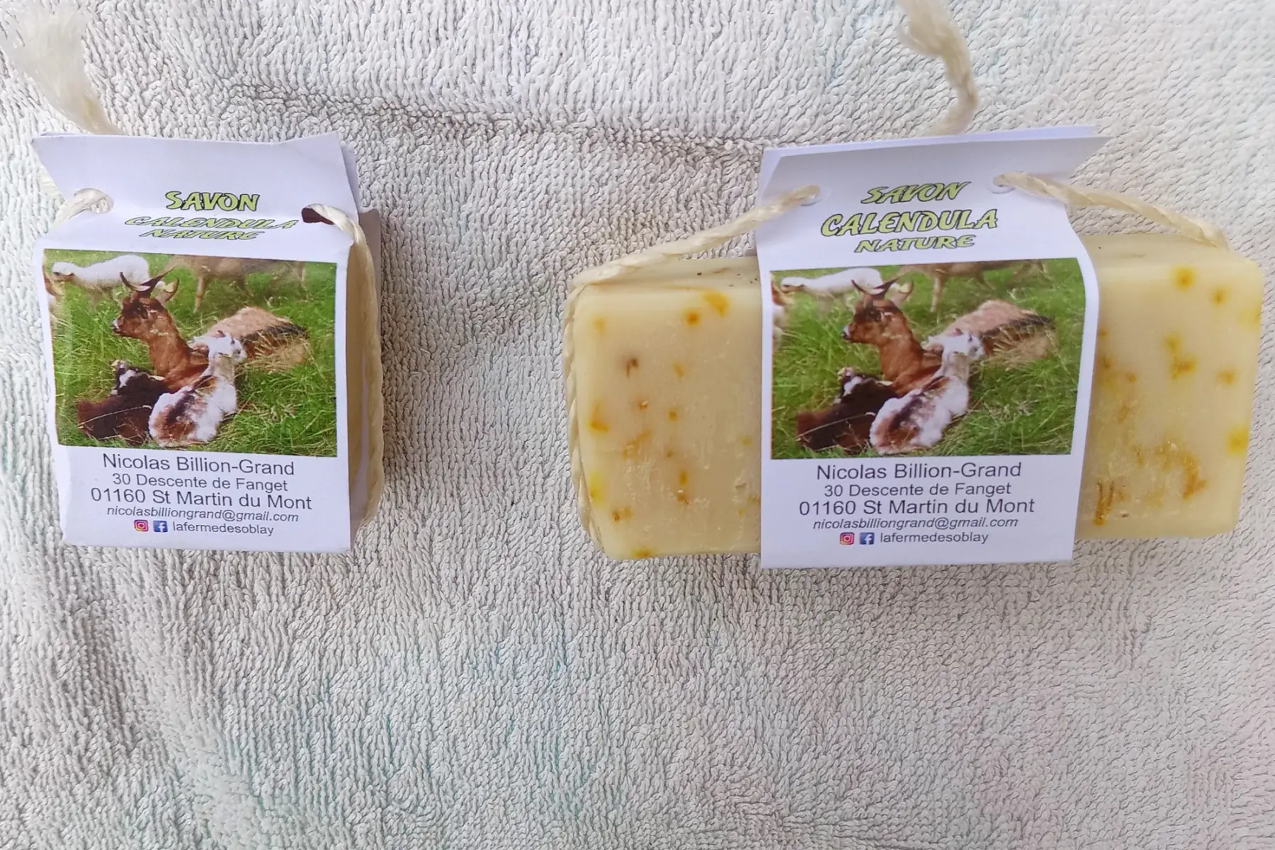 savon calendula nature