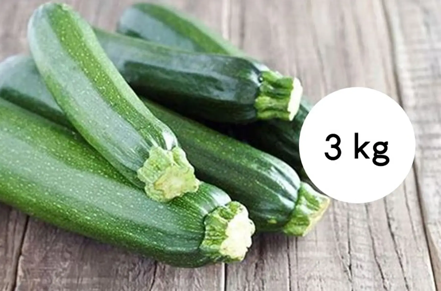 courgette verte - 3kg