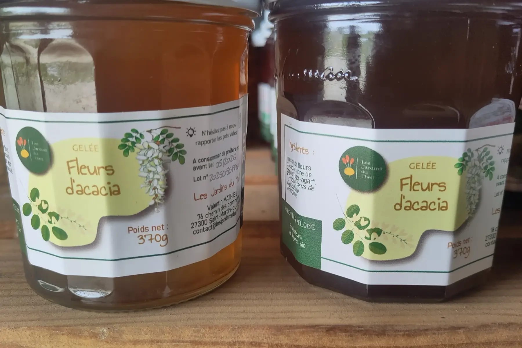 Gelée de fleurs d'acacia