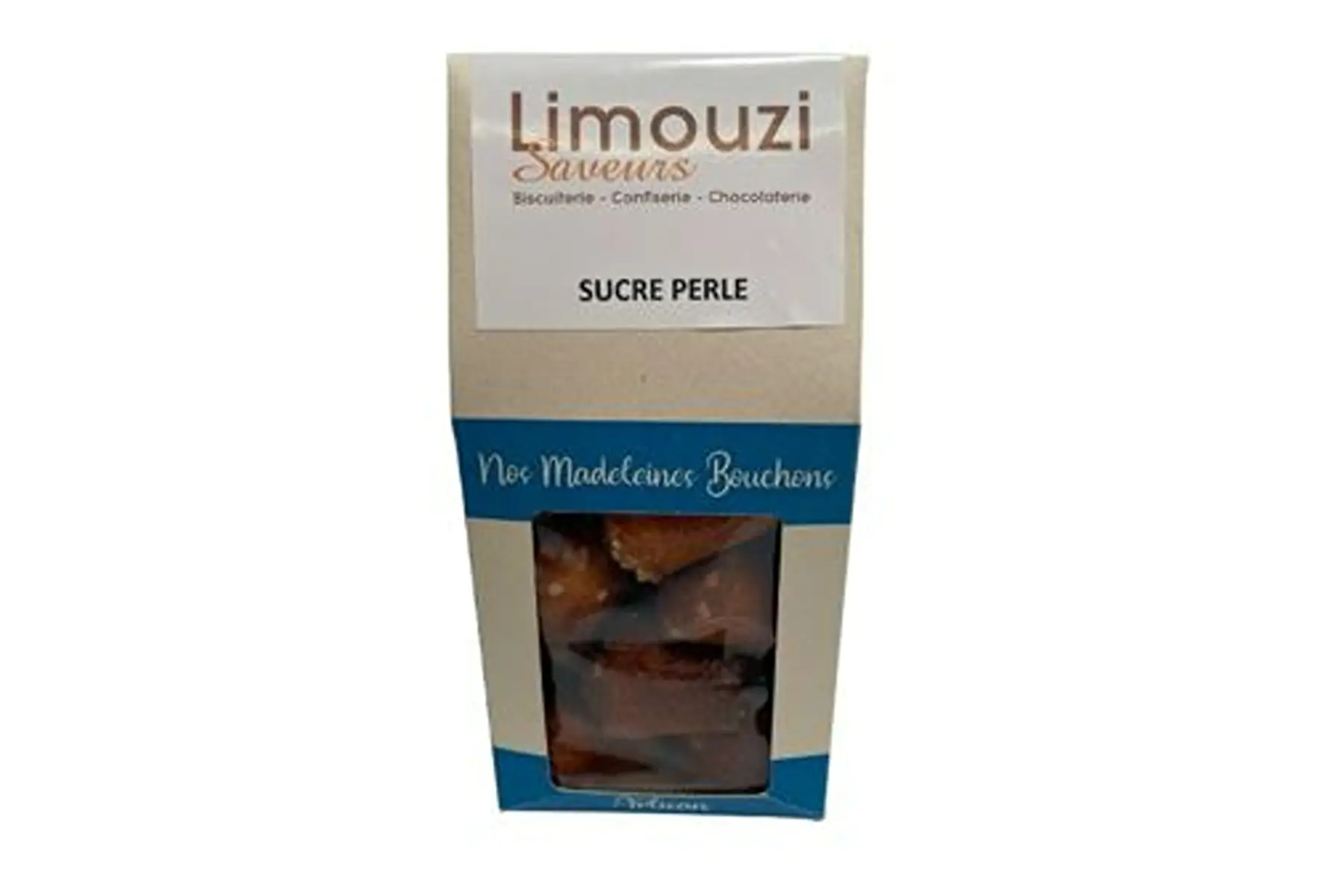 madeleines bouchon sucre perlé 150g