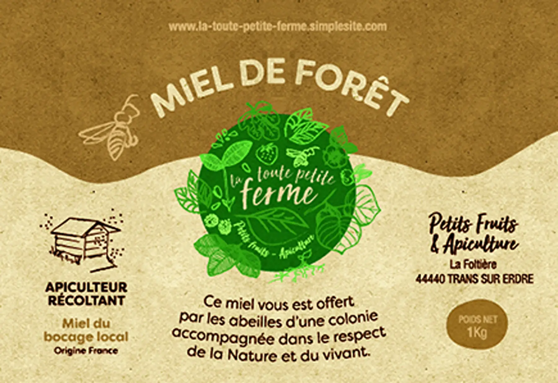 Miel de forêt - 1 kg