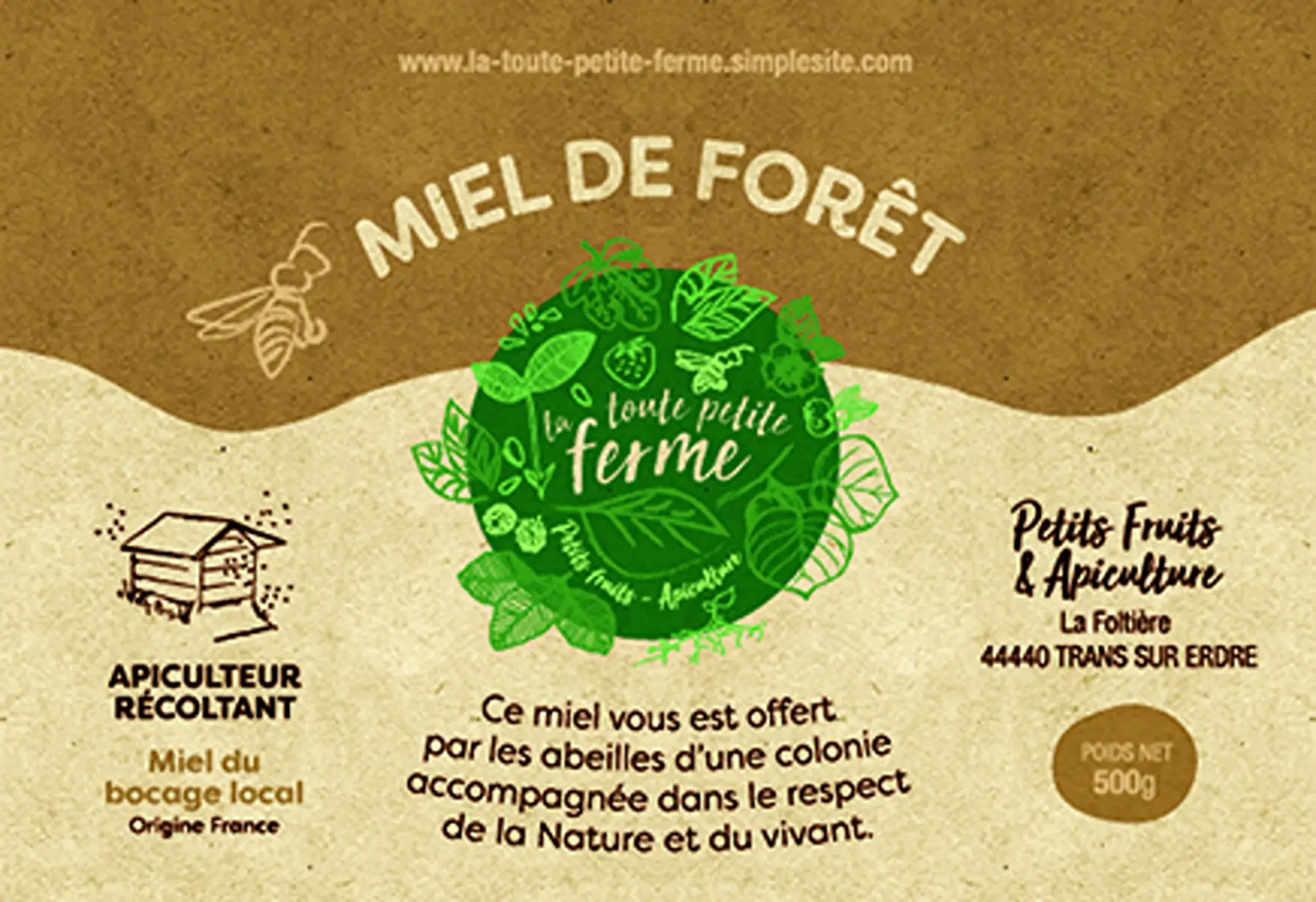 Miel de forêt - 500 g