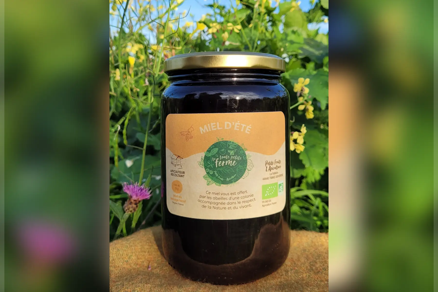 Miel d'été de sarrasin - 1 kg