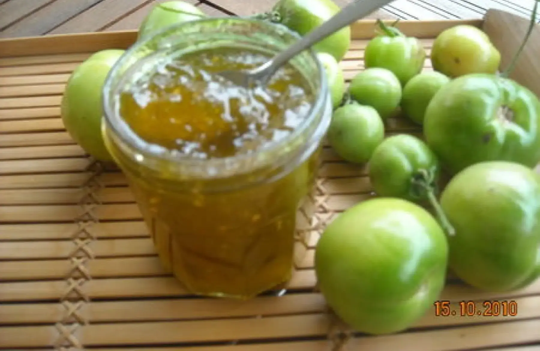 Tomates vertes à confiture