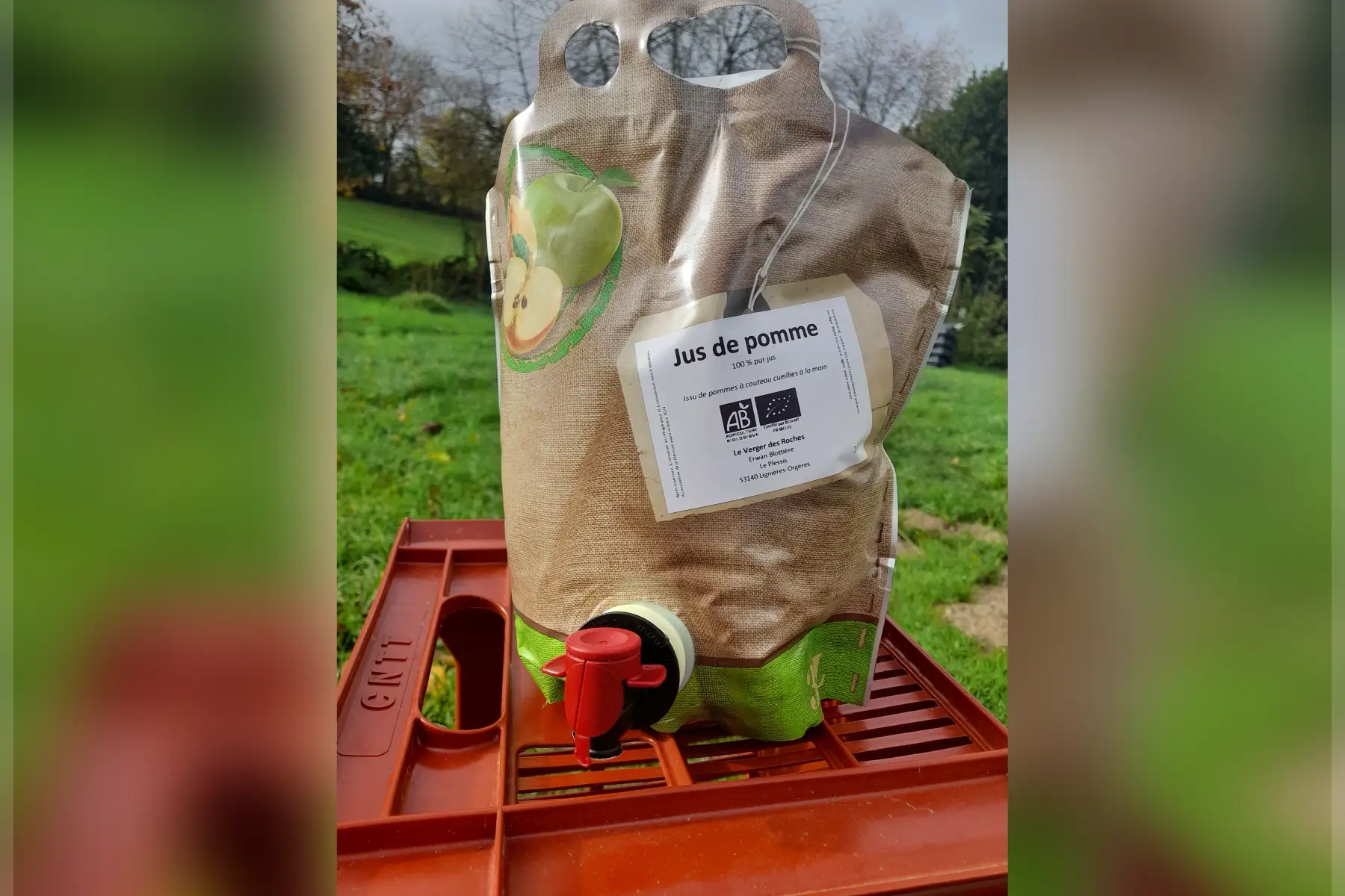 jus de pomme poire bio