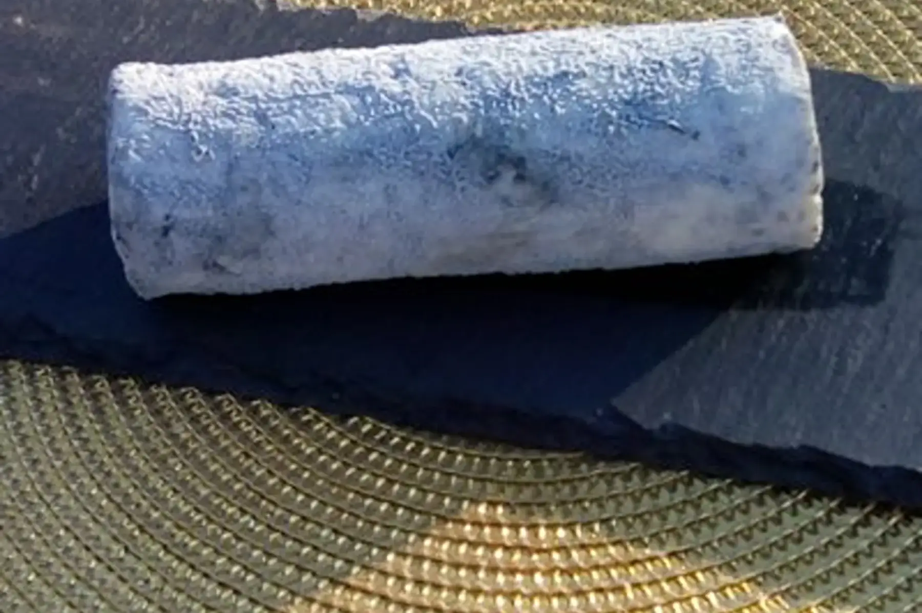 bûche de chèvre cendrée, fraîche, bio