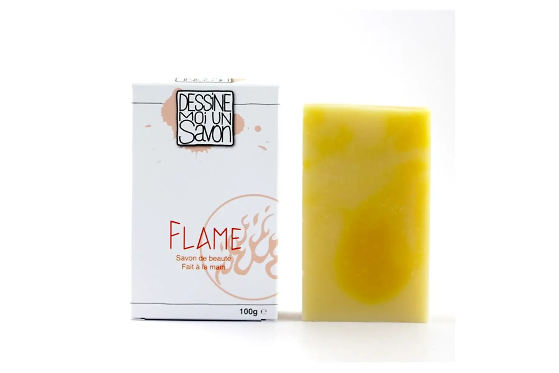 savon surgras flame, karité, vegan (100g)