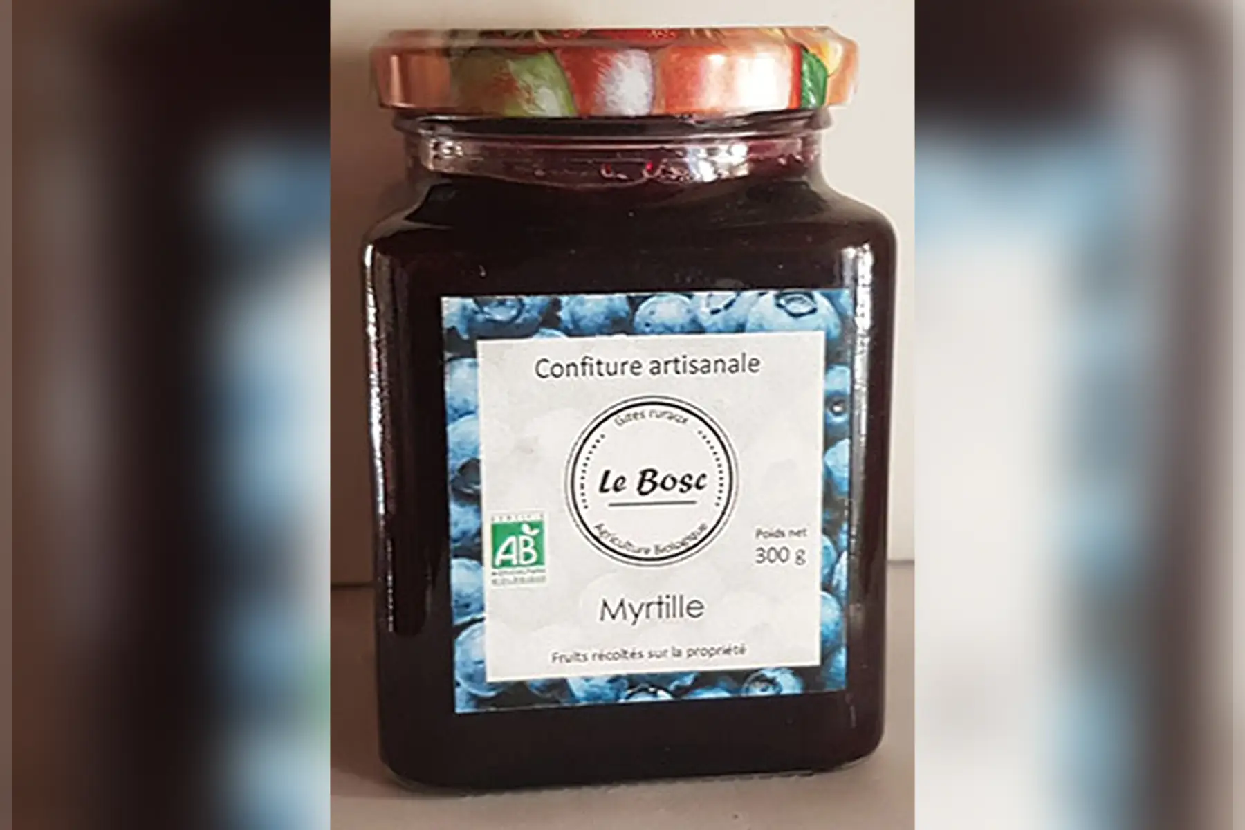 confiture de myrtille
