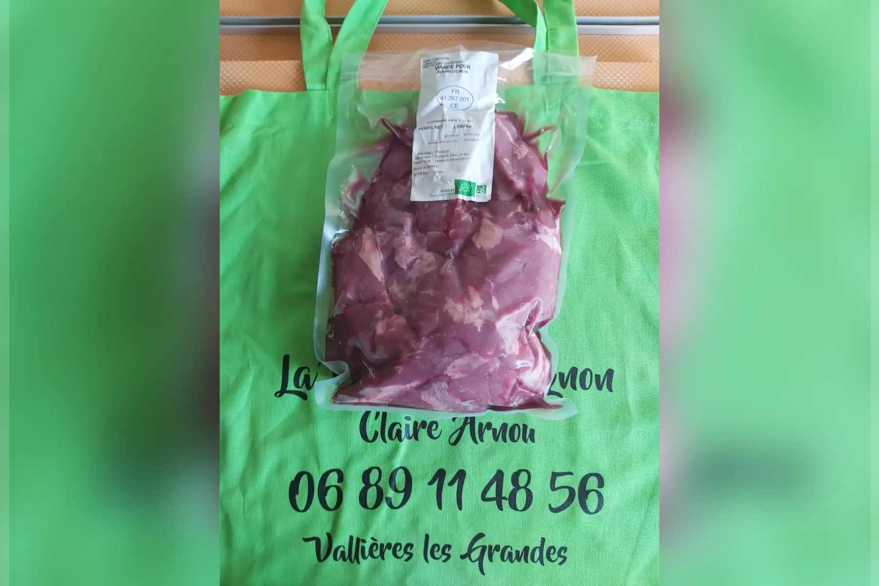 bourguignon boeuf bio