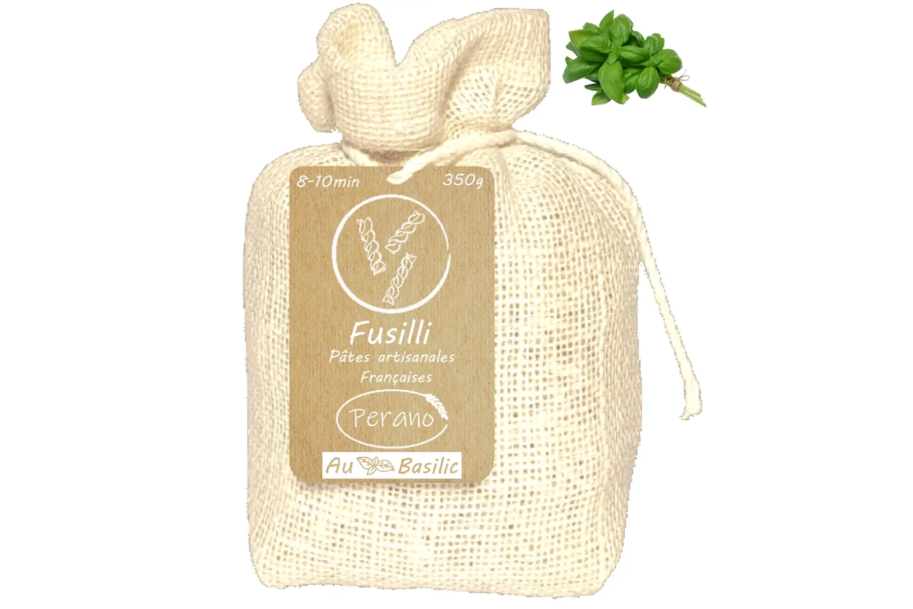 fusilli basilic 350g