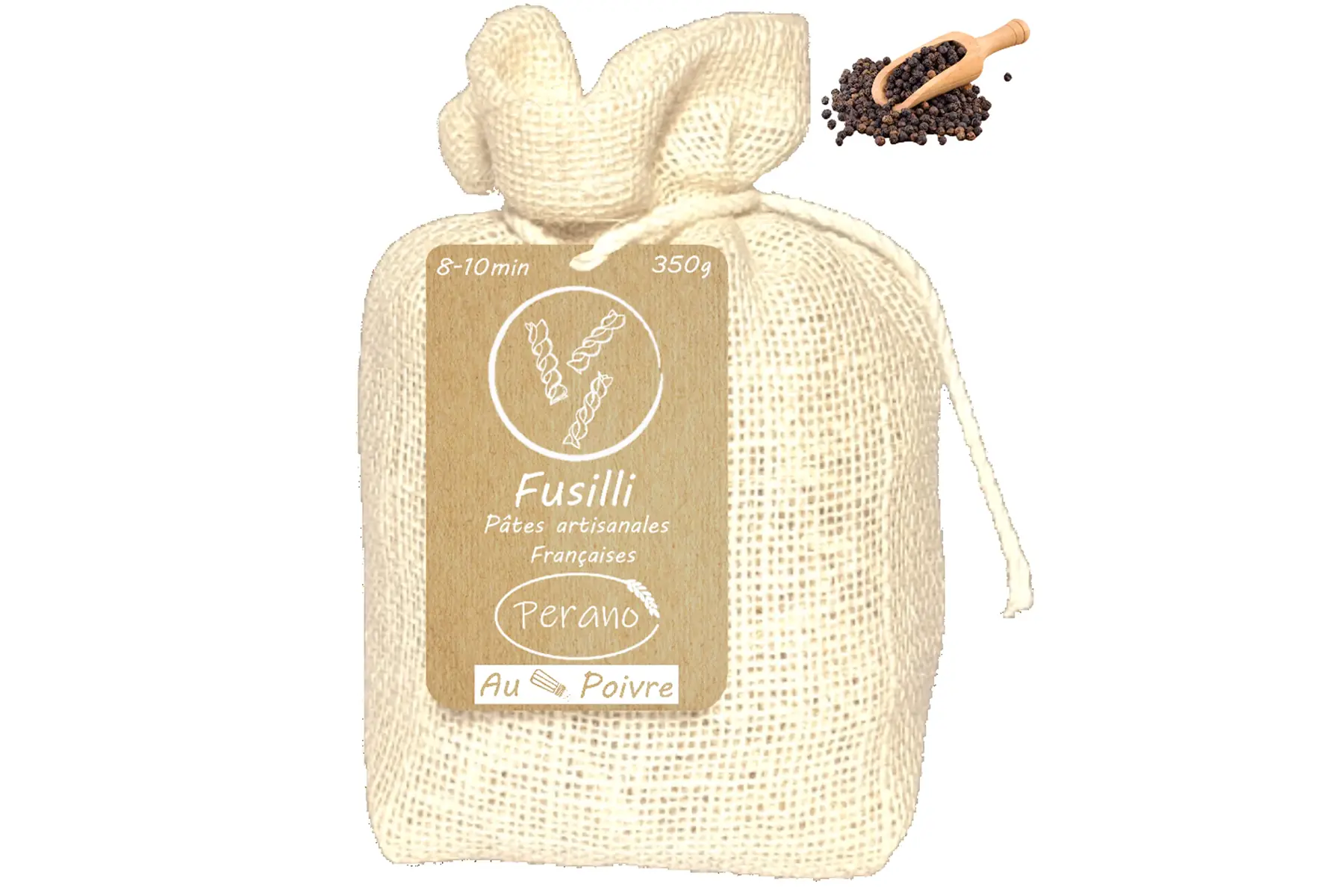 fusilli poivre 350g