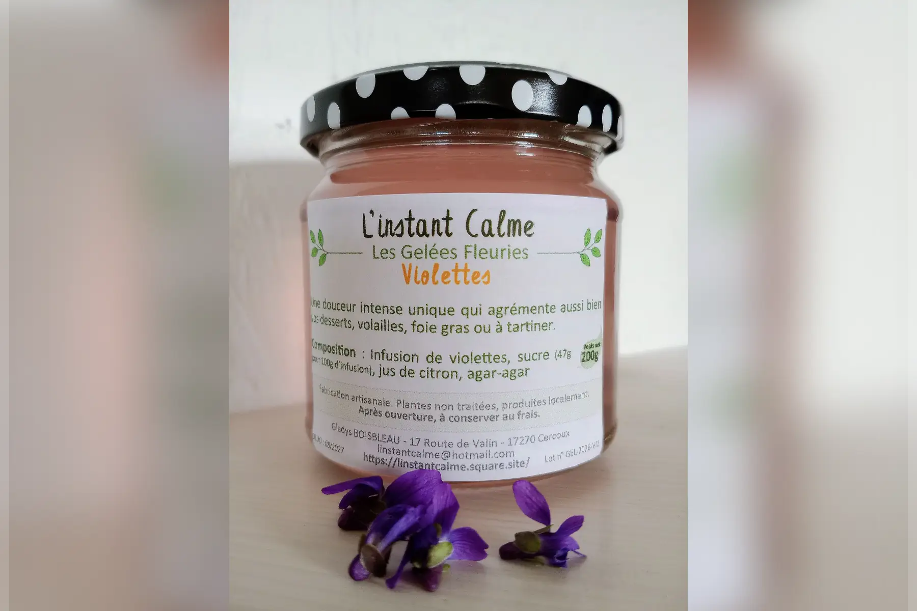 Gelée de Violettes