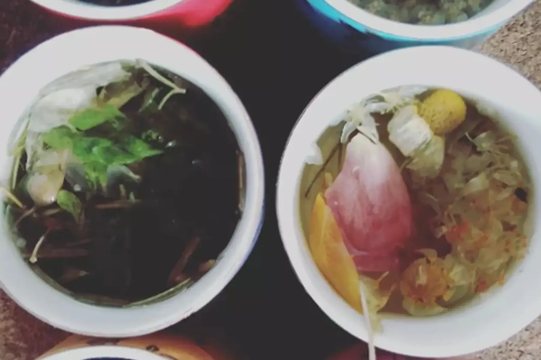 tisanes - compositions