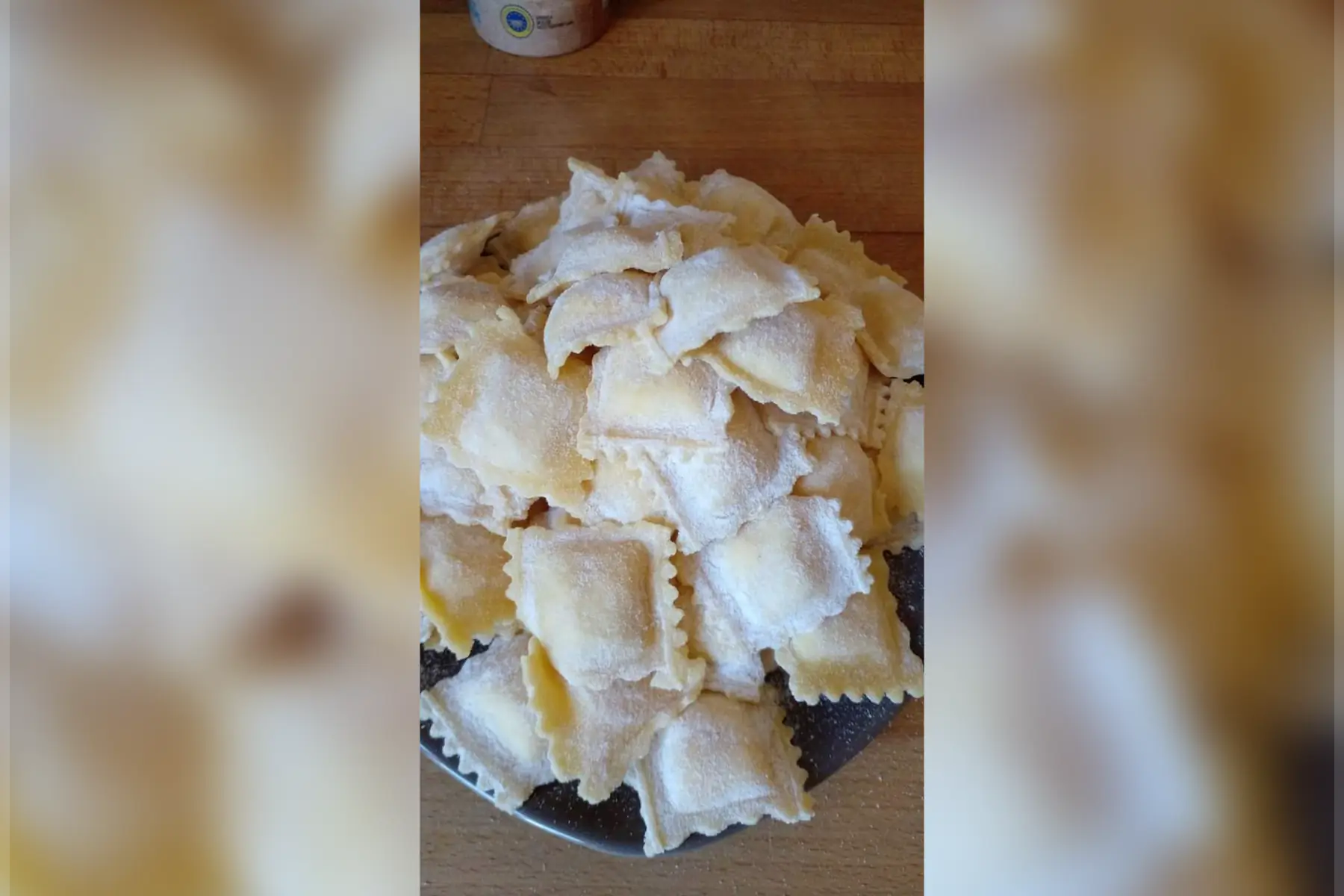 ravioli foie gras et châtaignes