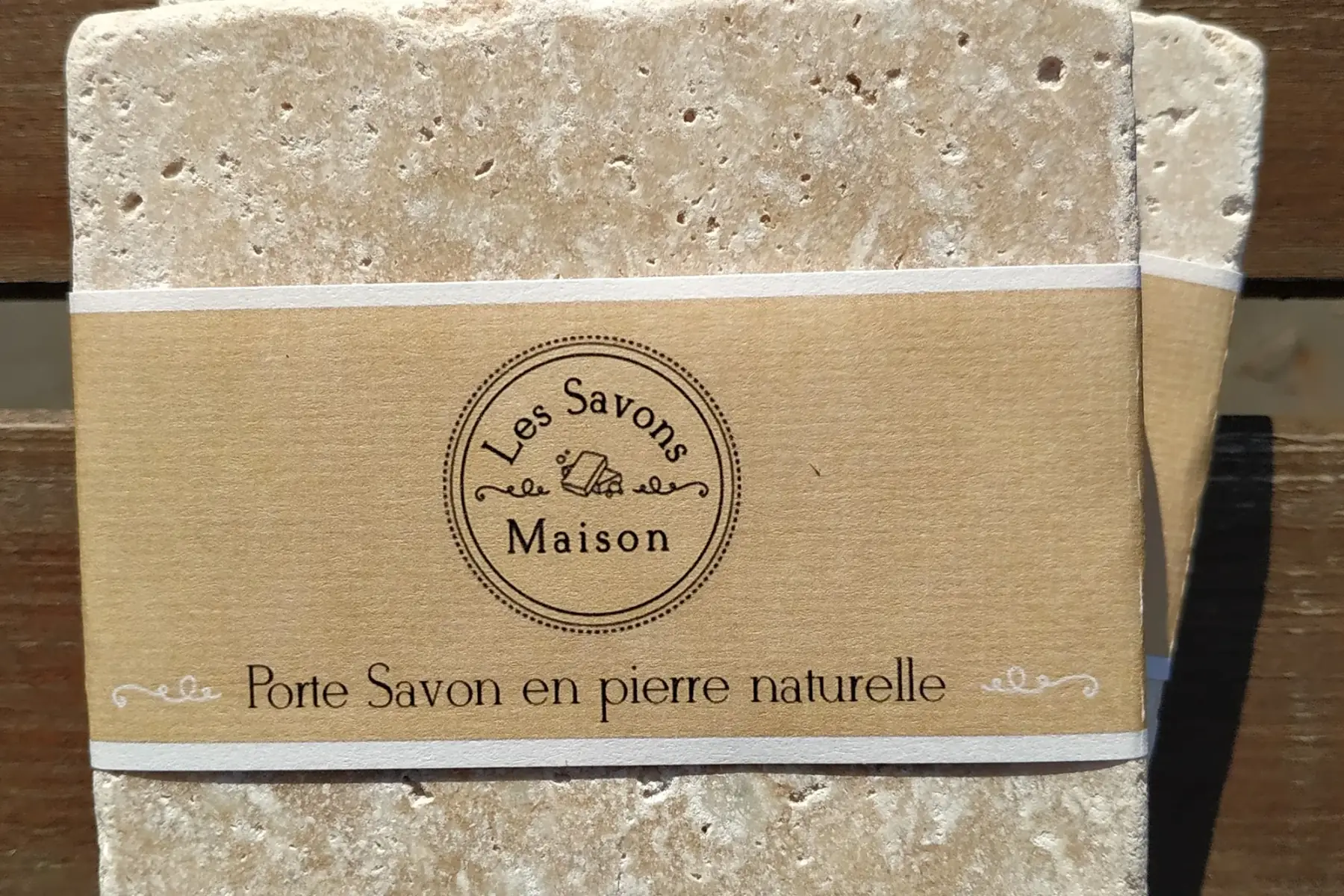 porte-savon en pierre naturelle