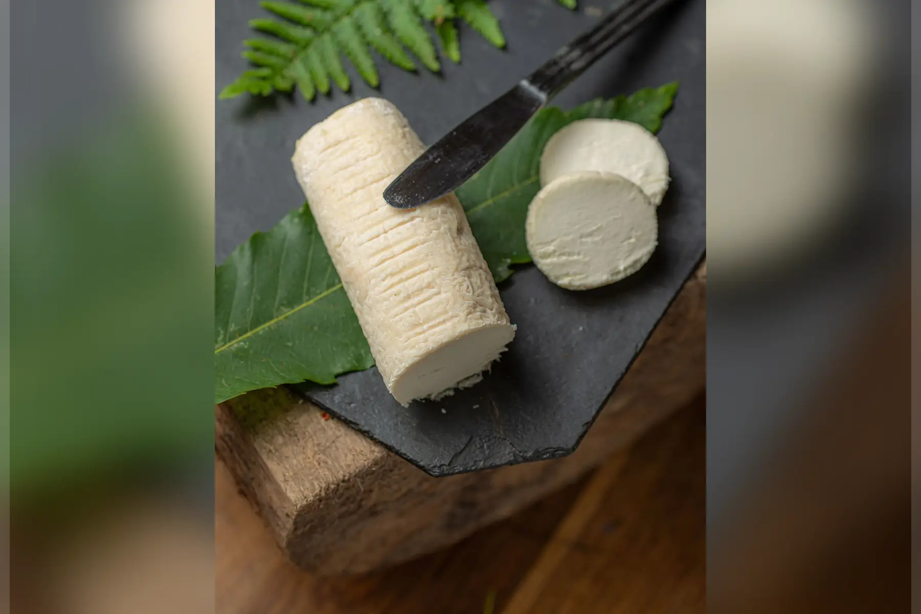 bûche de chèvre nature bio