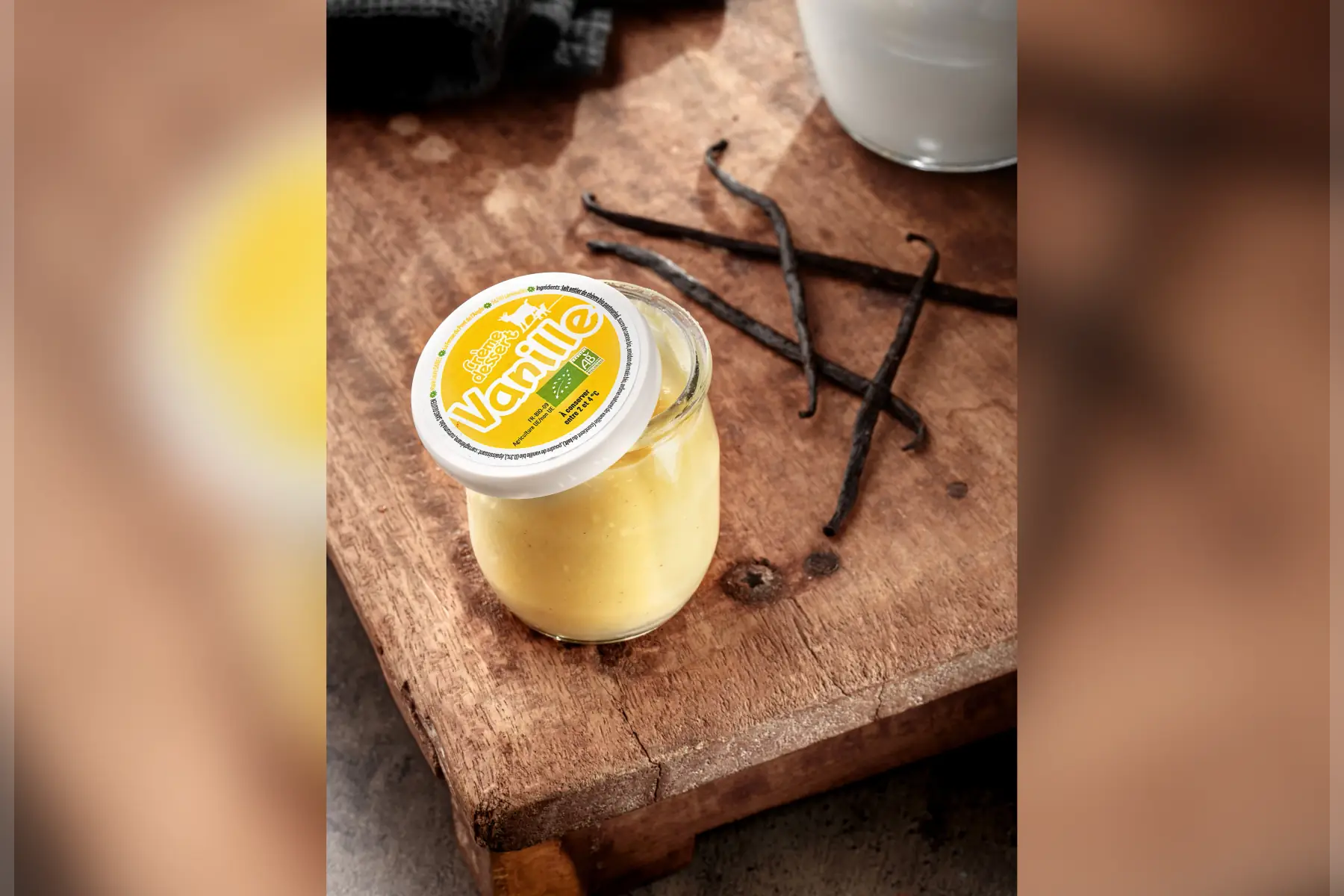 crème dessert vanille bio