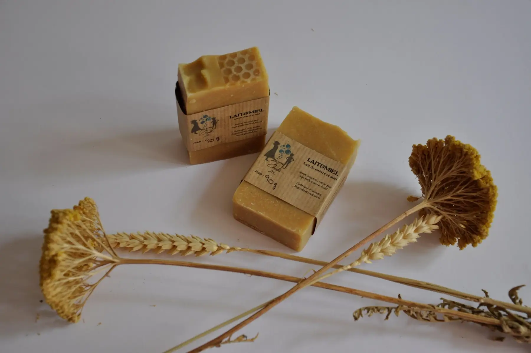 savon non parfumé lait&miel