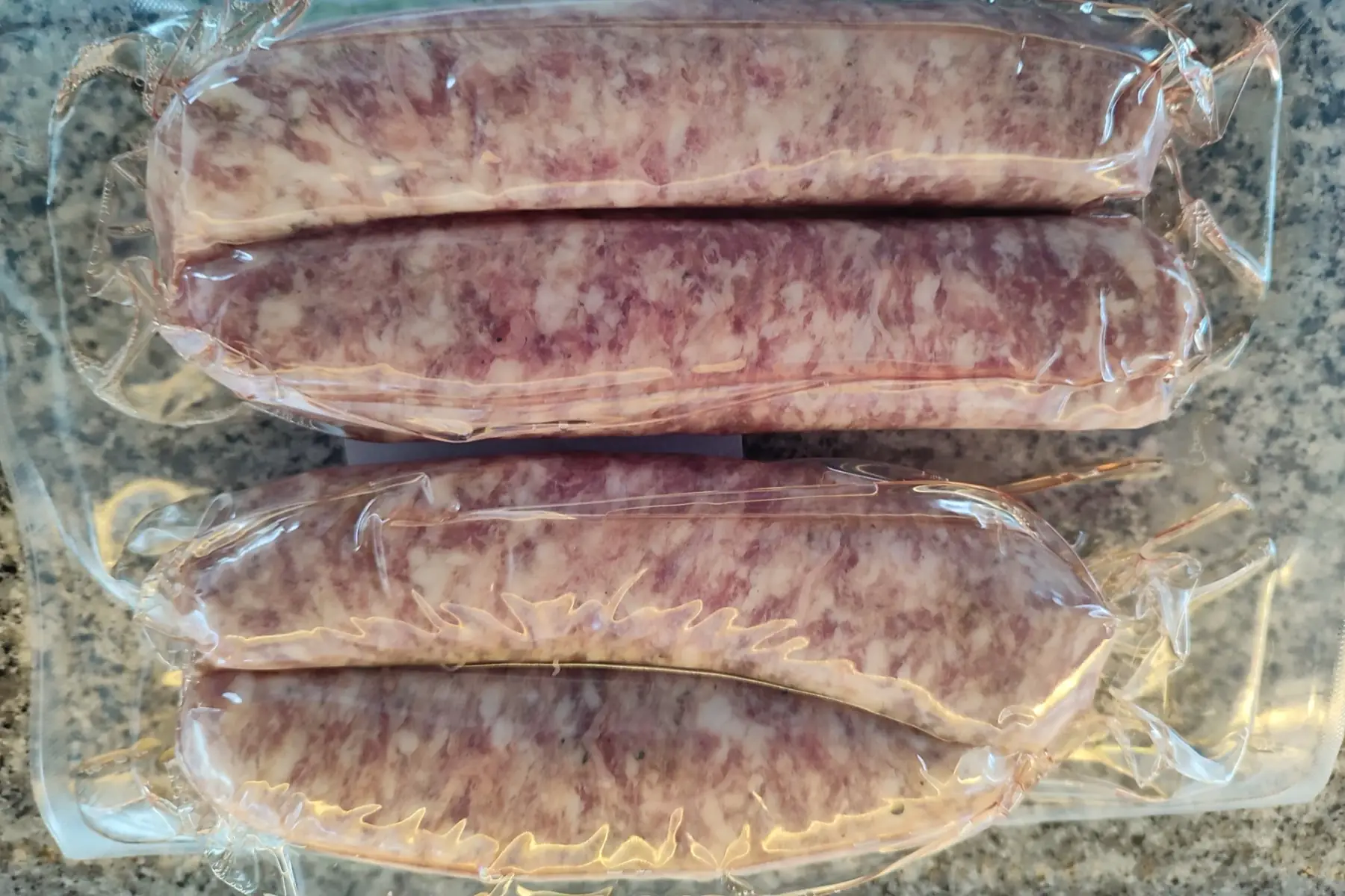 saucisses natures de pbo