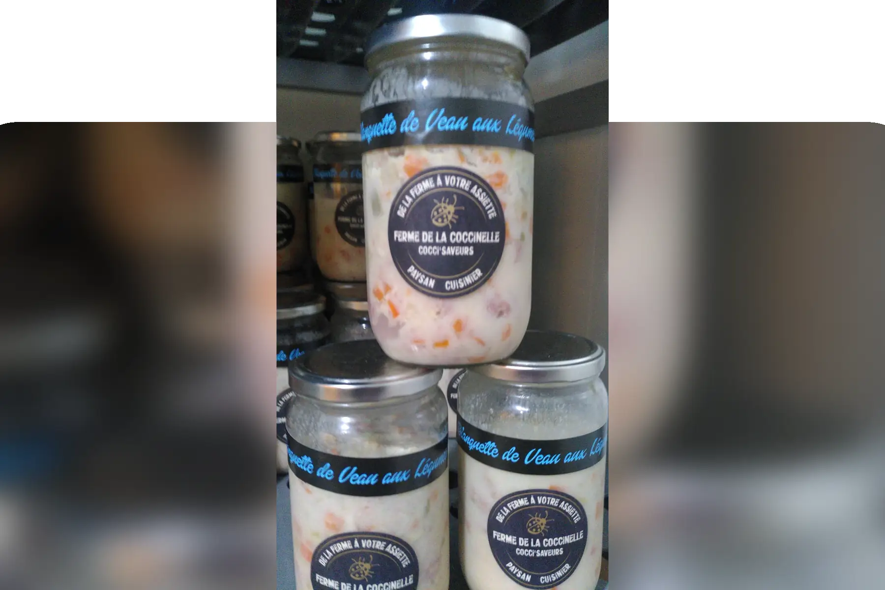 blanquette de veau aux légumes 570 g