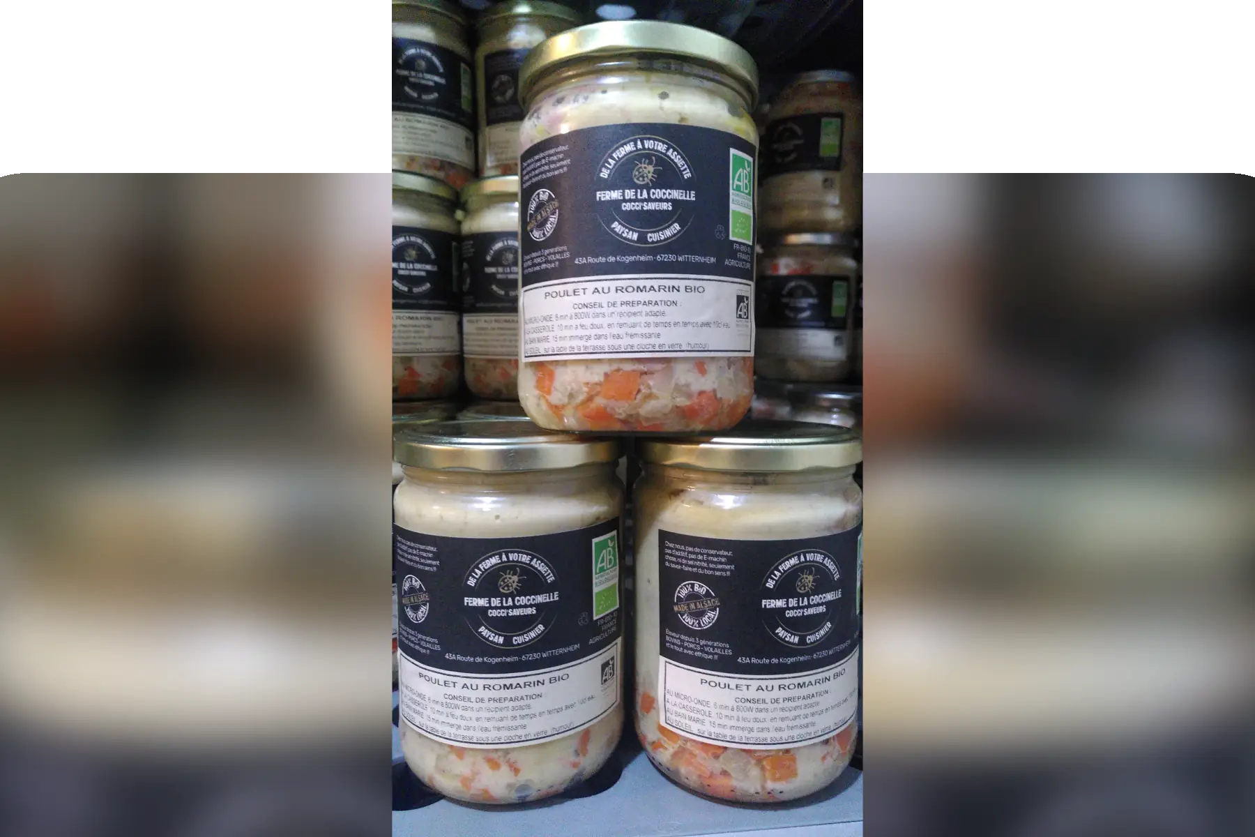 cuisse de poulet romarin - 570 g