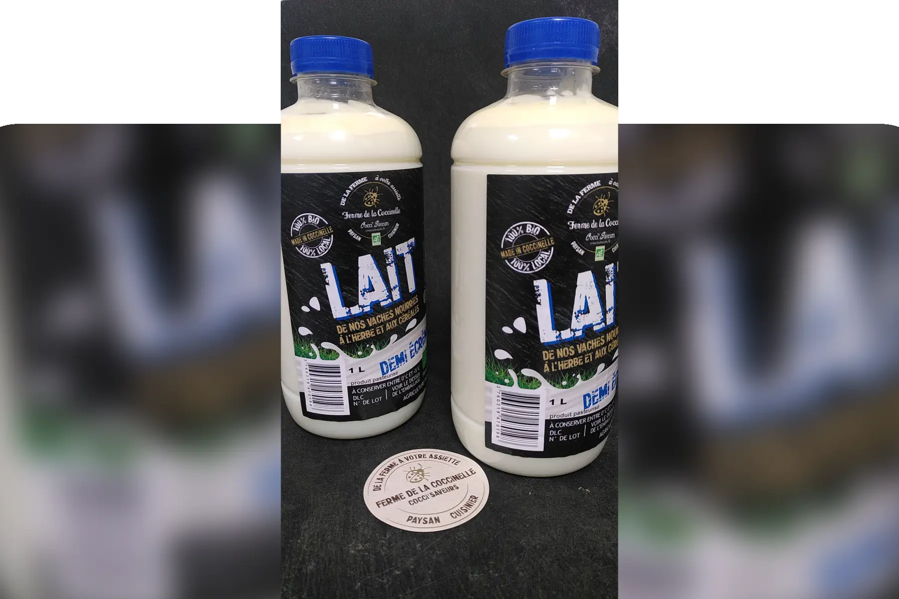 lait demi écrémé