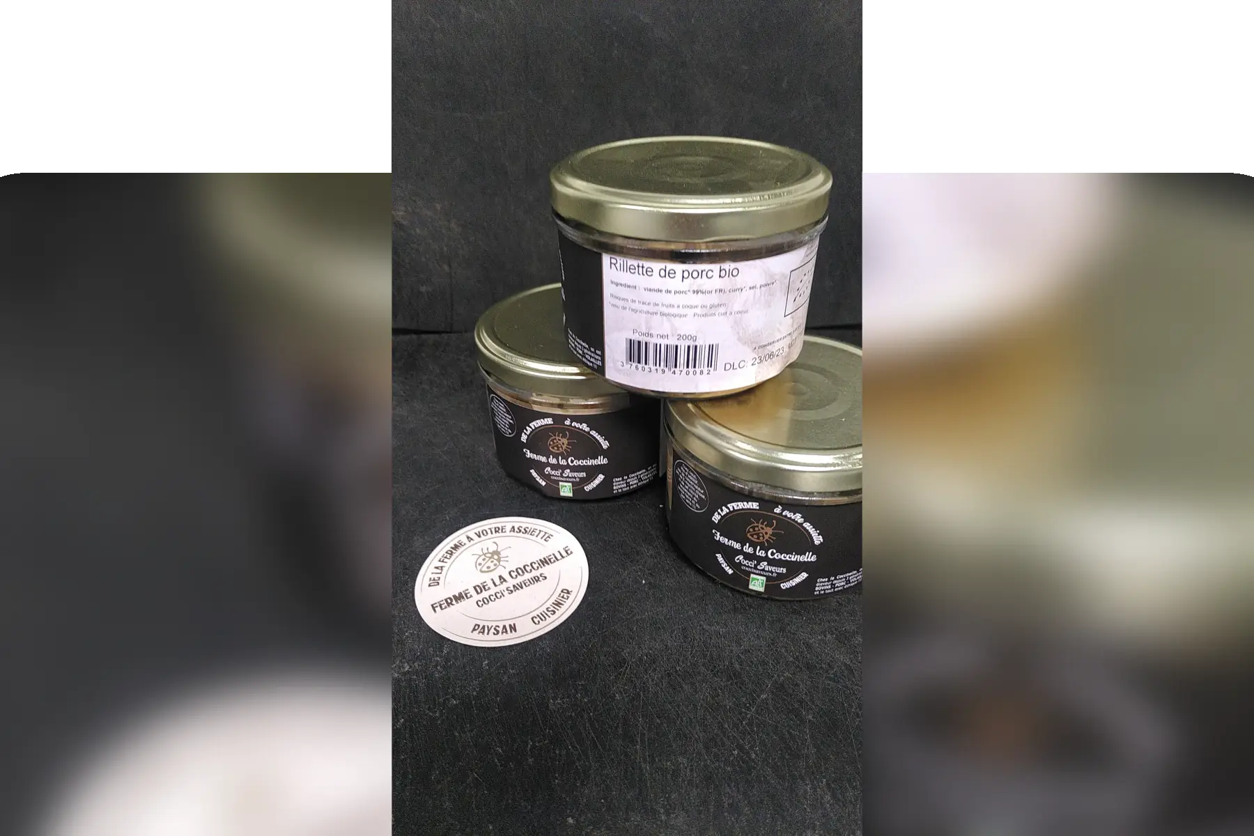 rillette de porc - 200 g