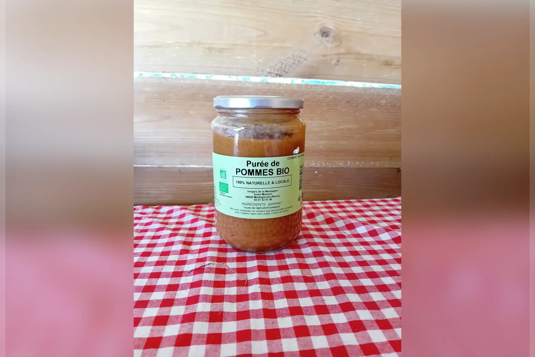purée de pommes
