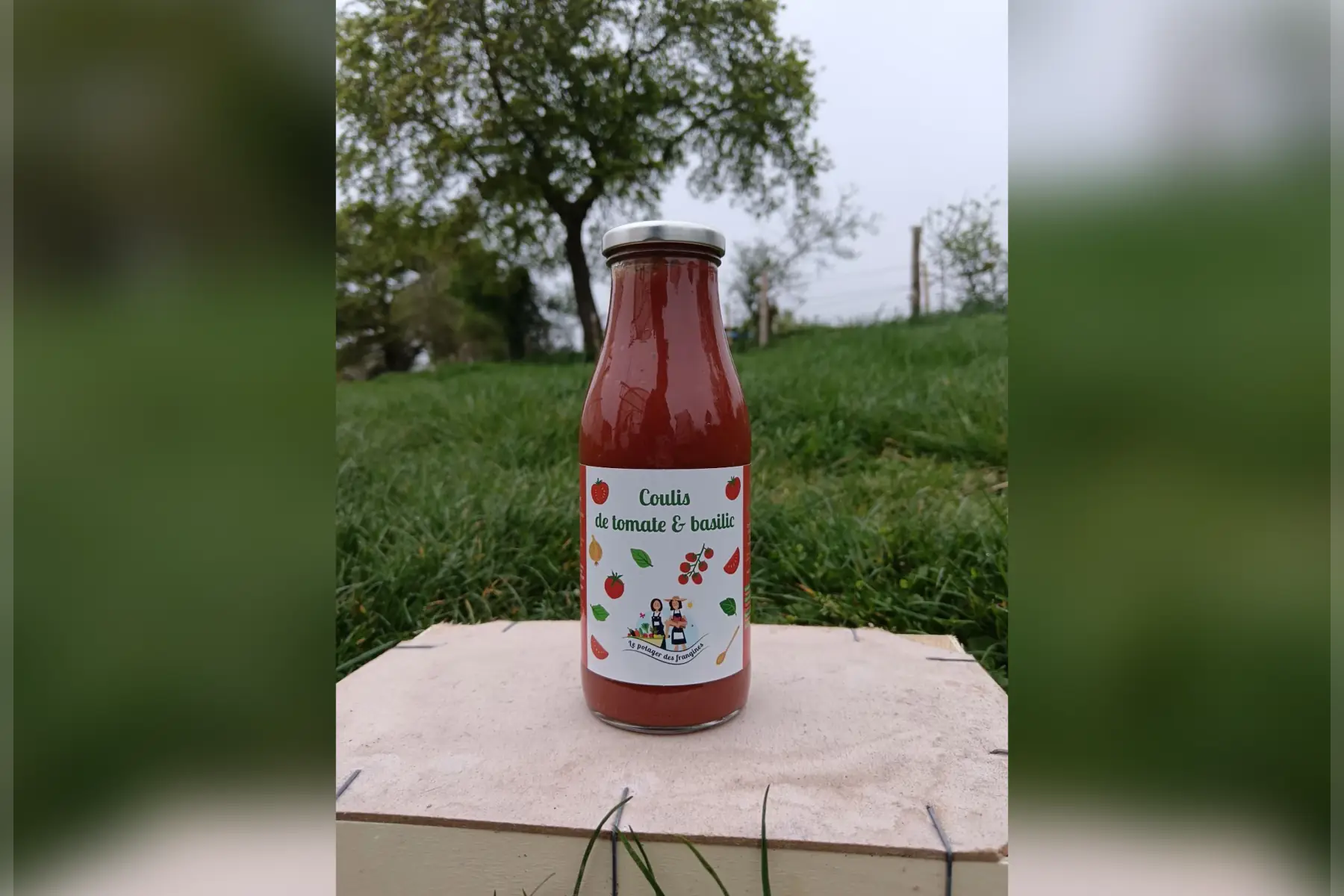 coulis tomates & basilic