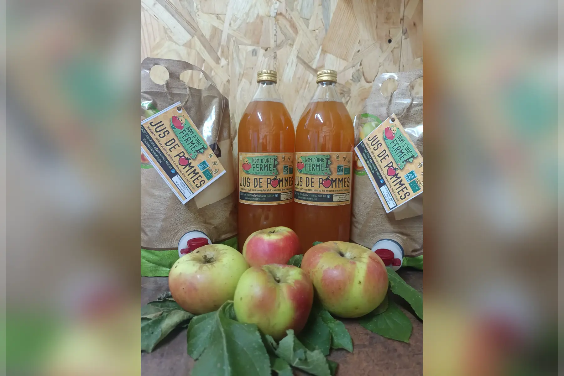 Jus de pomme de la ferme ! 3 litres 🍎